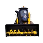 Pembuangan Salji Skid Steer